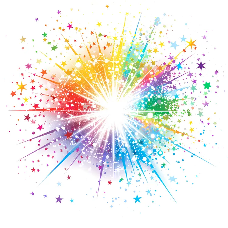 Exploding Rainbow Stars