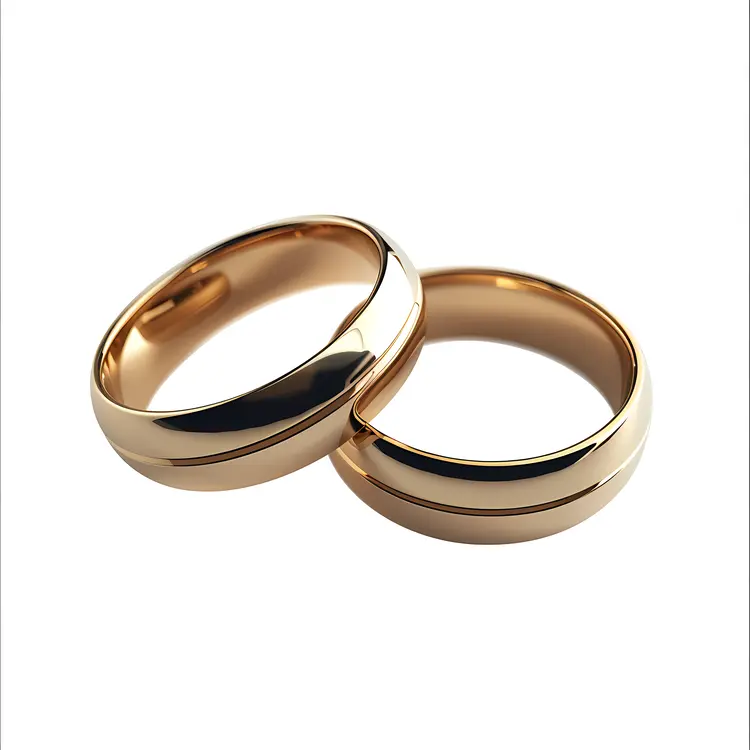 Classic Gold Wedding Rings