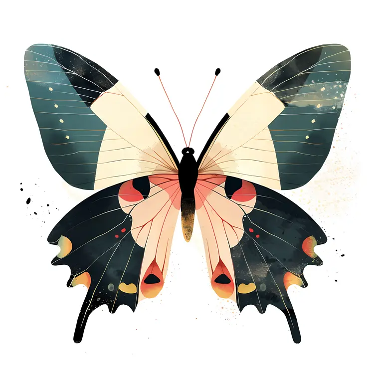 Beautiful Colorful Butterfly