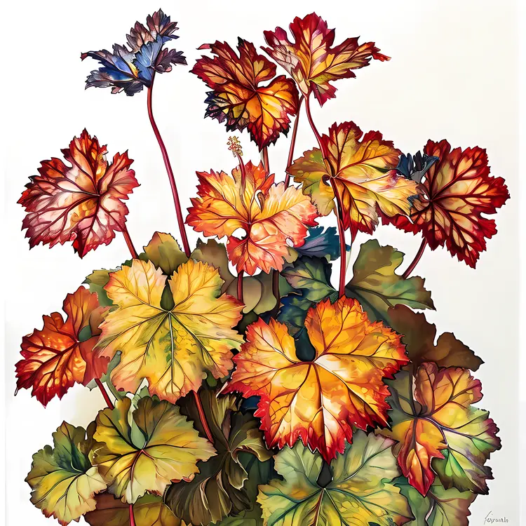 Vibrant Foliage in Full Bloom