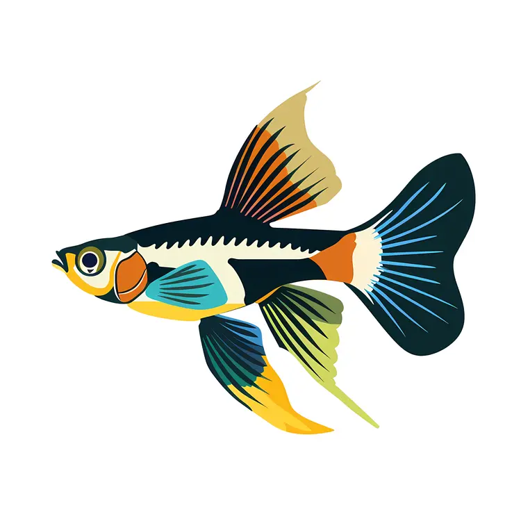 Colorful Fish Illustration