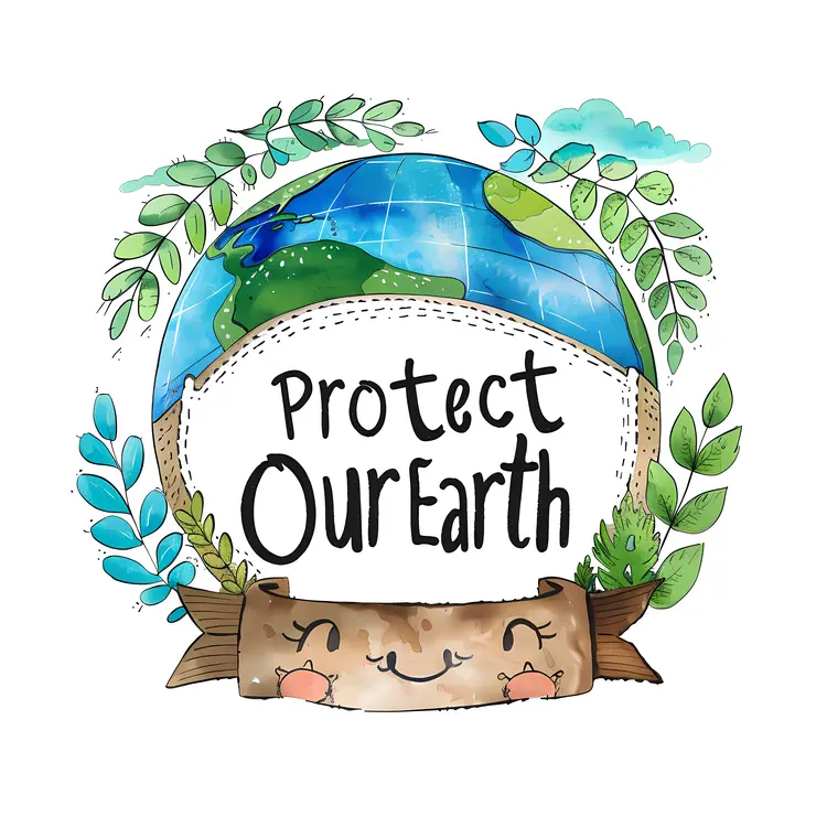 Protect Our Earth Illustration