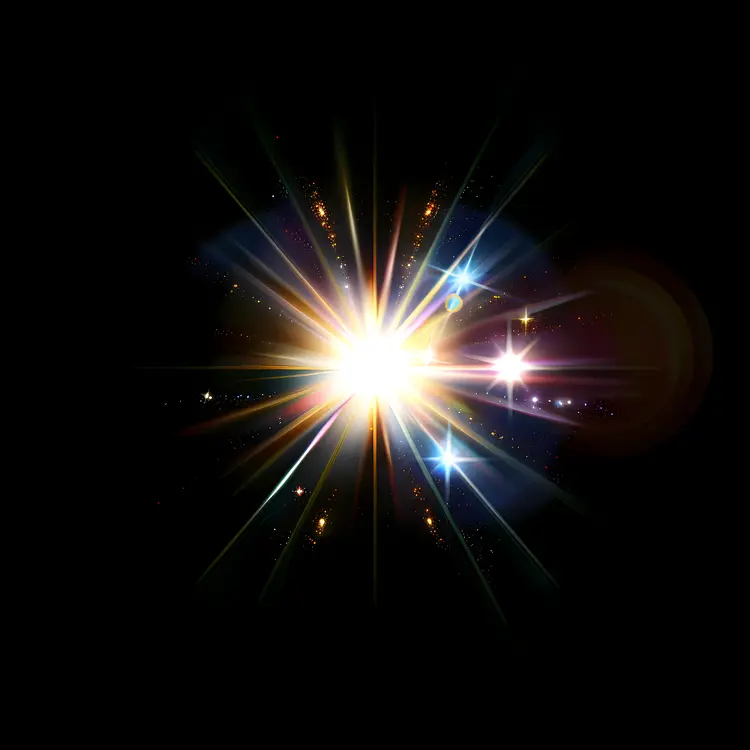 Radiant Starburst Light