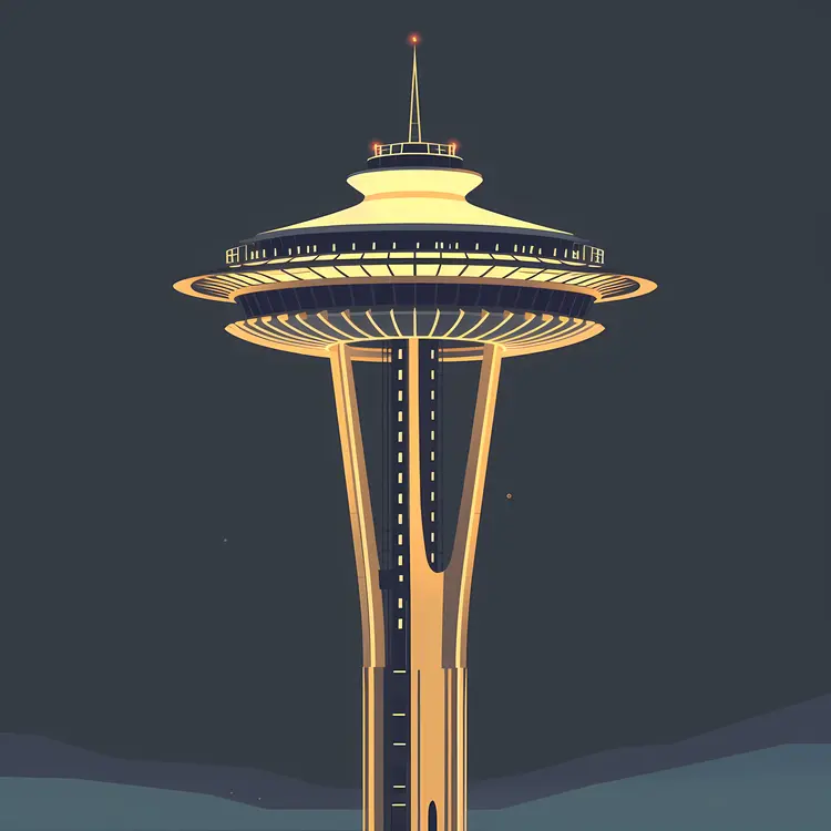 Space Needle at Night