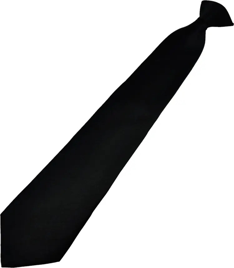 Black Formal Tie