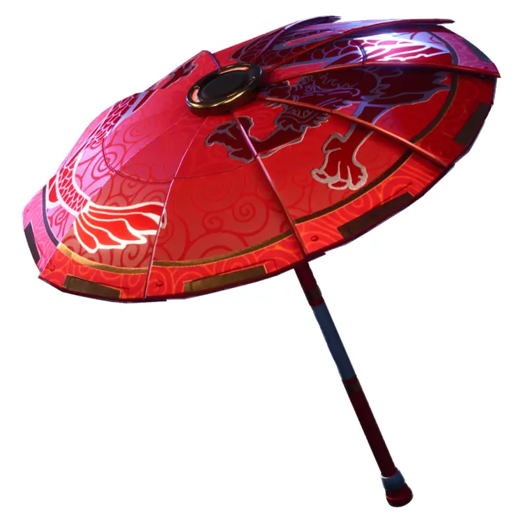 Red Umbrella for Rainy Days