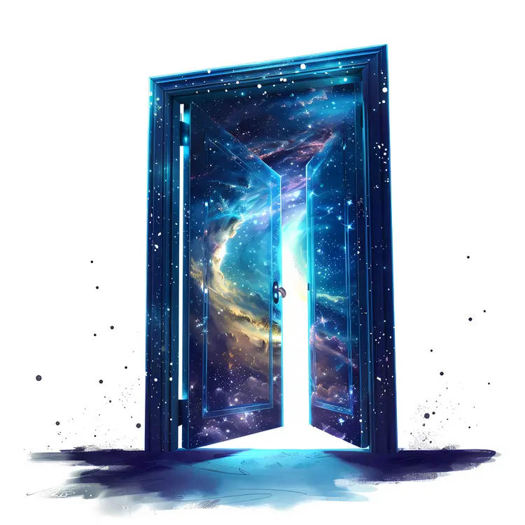 Blue Door to the Cosmos