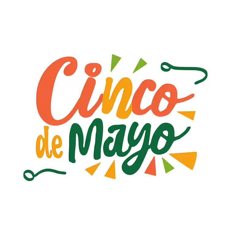 Cinco de Mayo with Colorful Design
