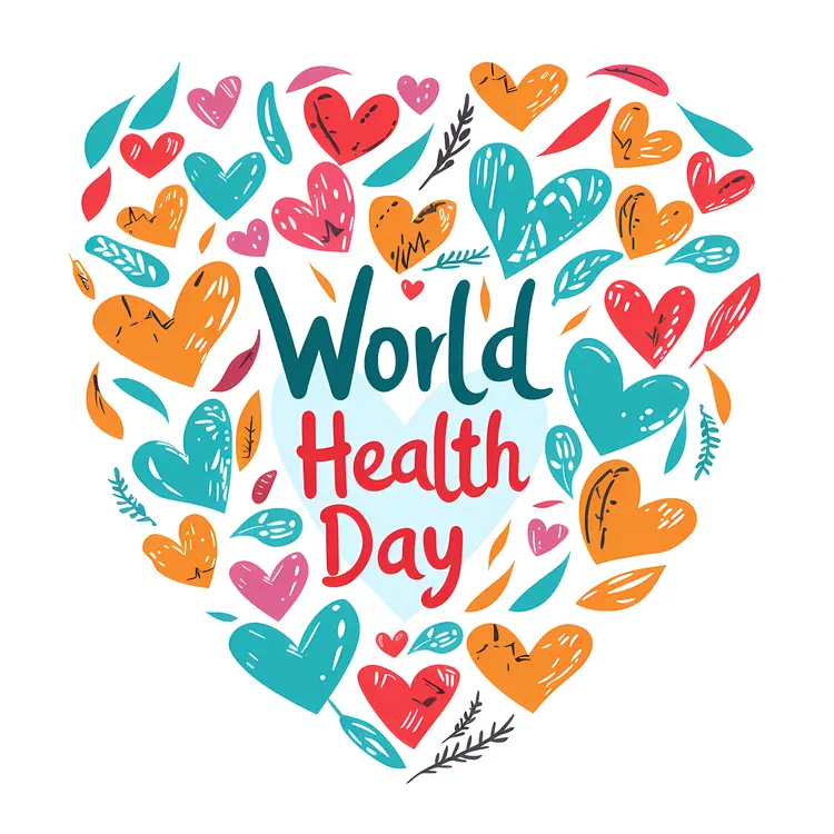 Vibrant Hearts for World Health Day