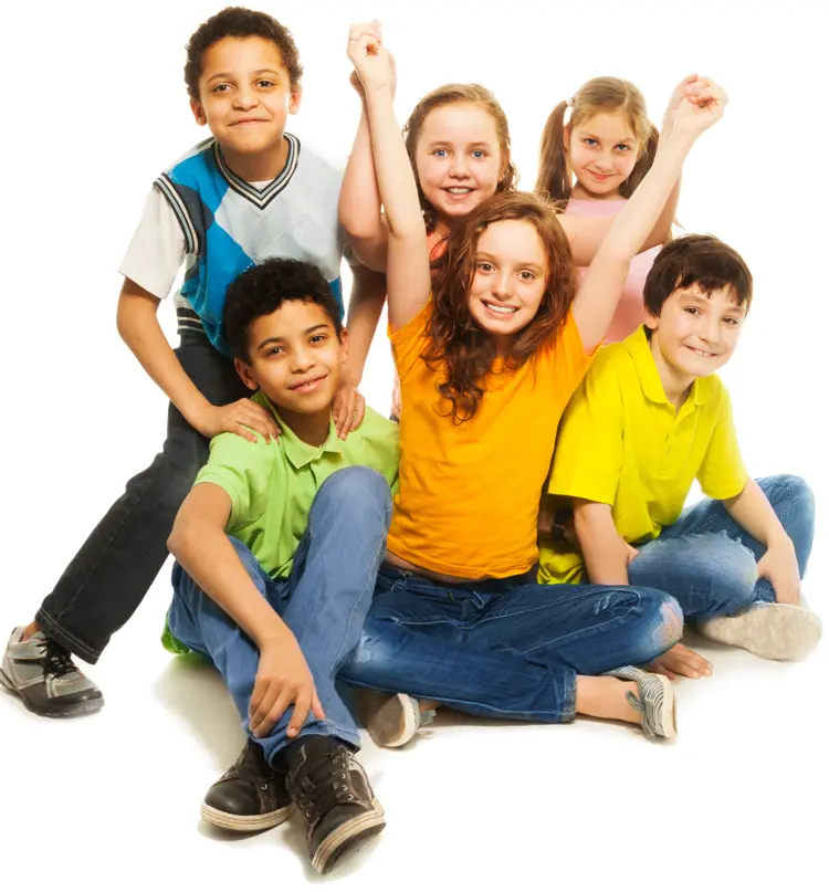 Group of Happy Children