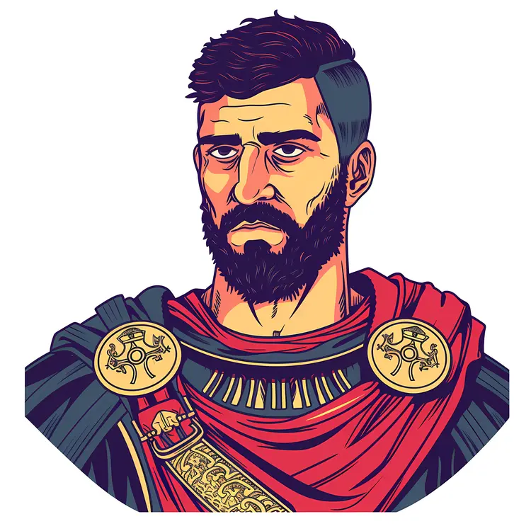 Bearded Roman Soldier