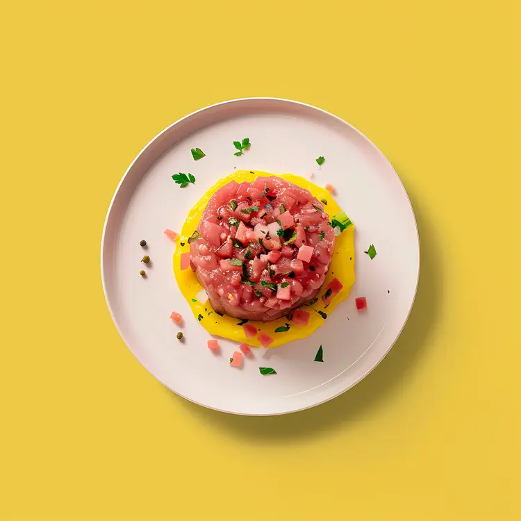 Meat Tartare with Herbs