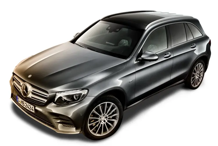 Gray Mercedes SUV Car