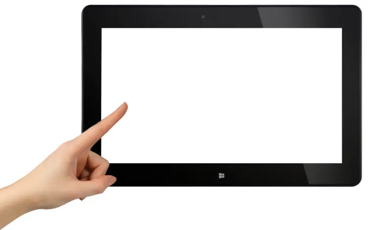 Handheld Tablet with Touchscreen