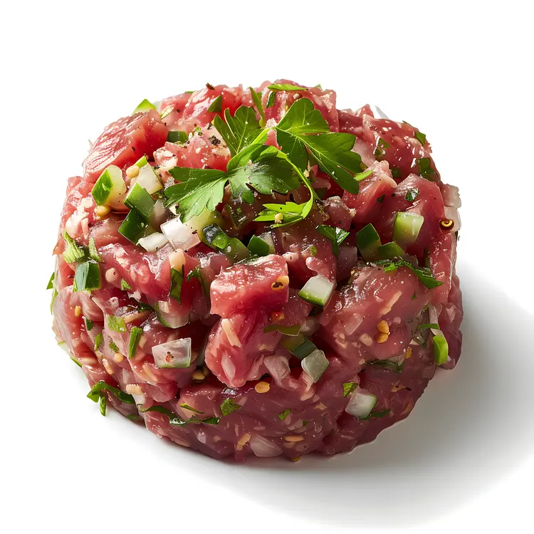 Fresh Beef Tartare Appetizer