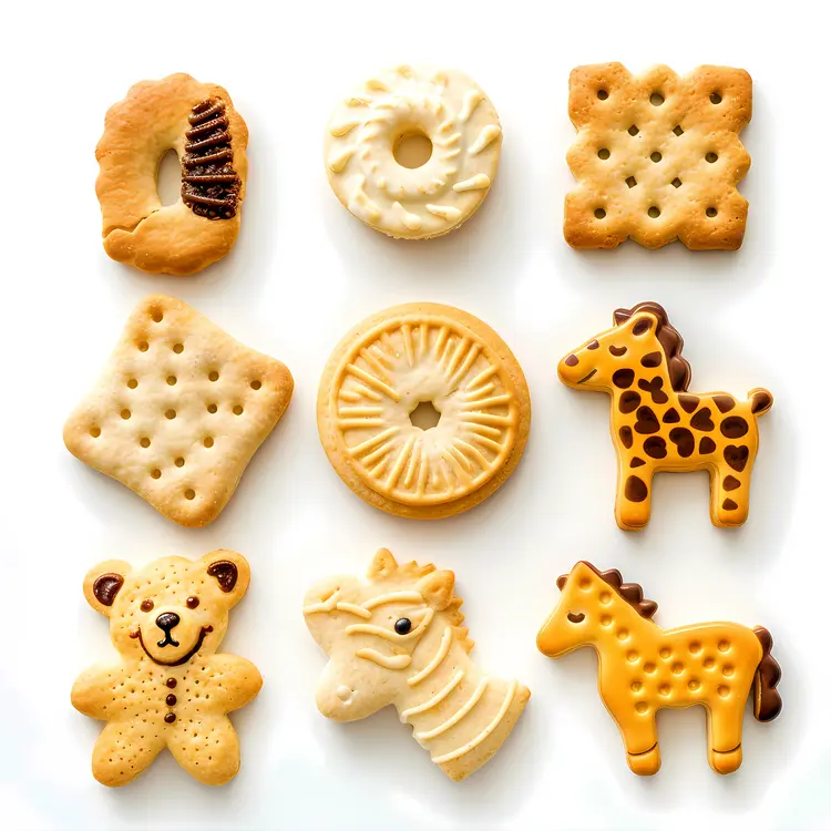 Assorted Animal-shaped Cookies