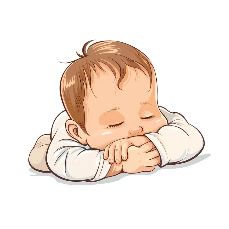 Sleeping Cartoon Baby