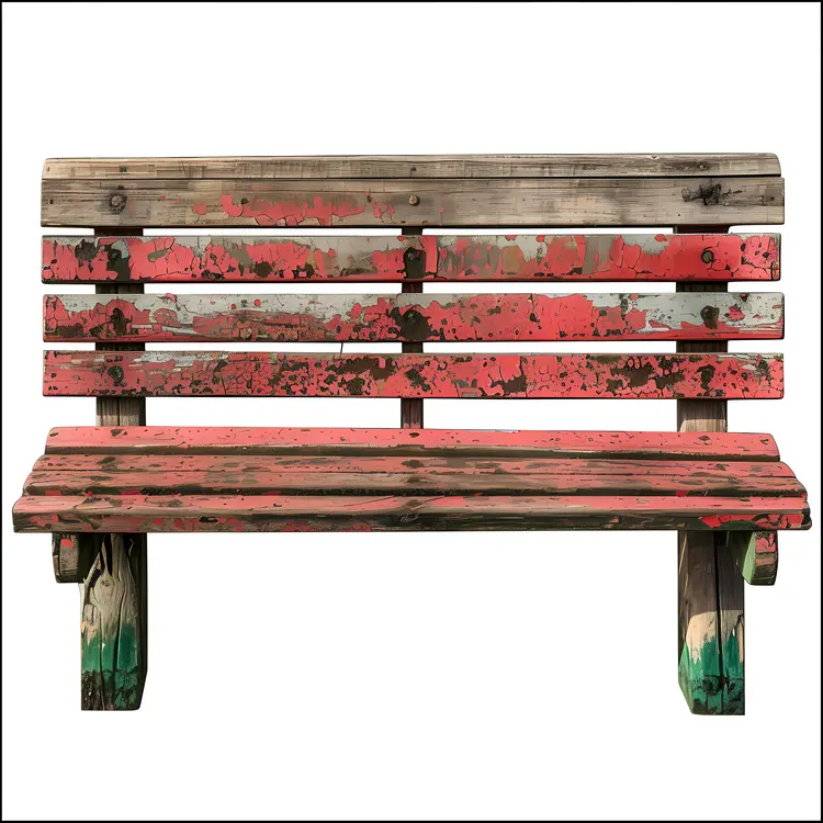 Old Weathered Bench