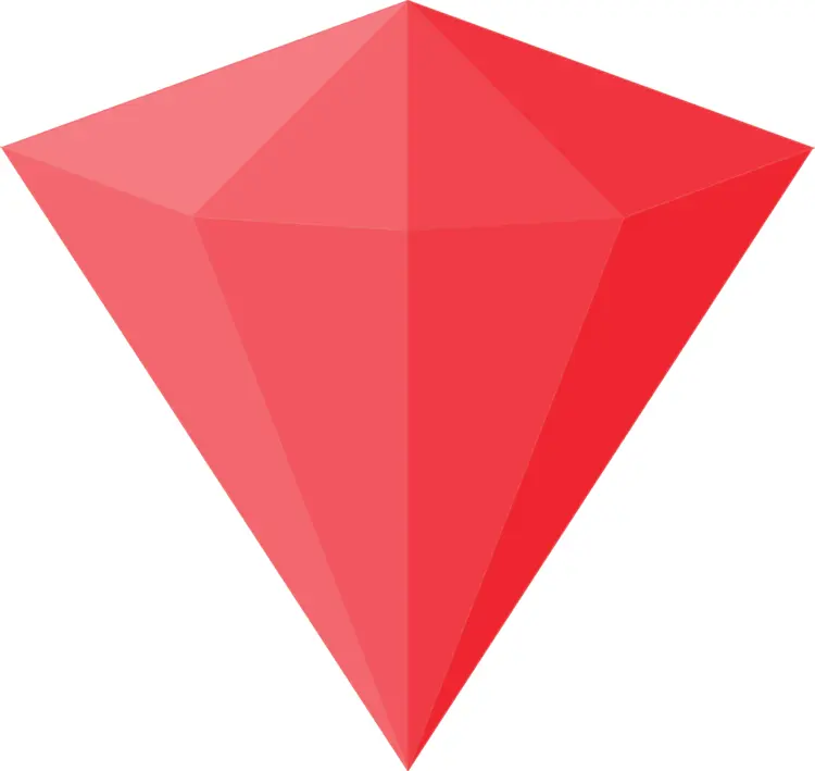 Shiny Red Gem
