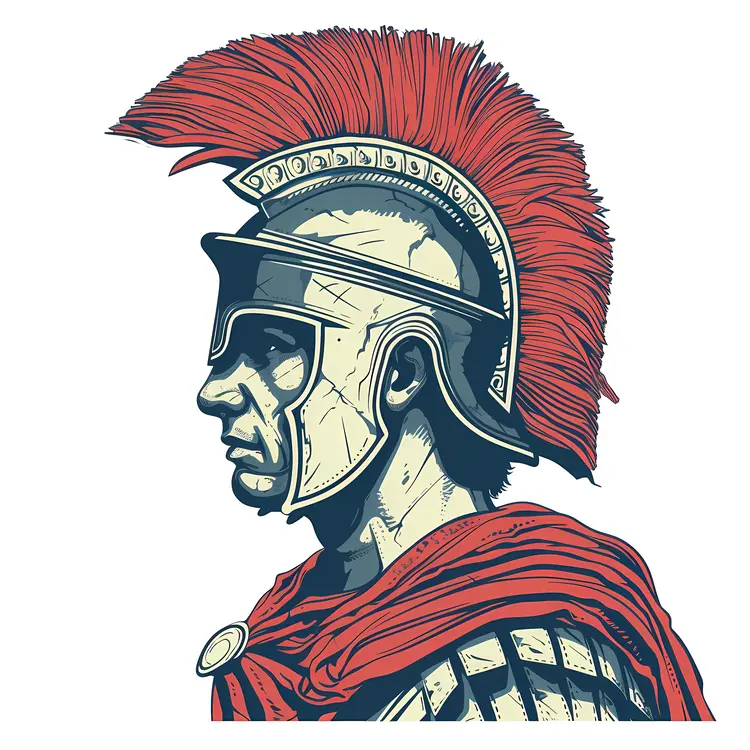 Roman Soldier in Profile