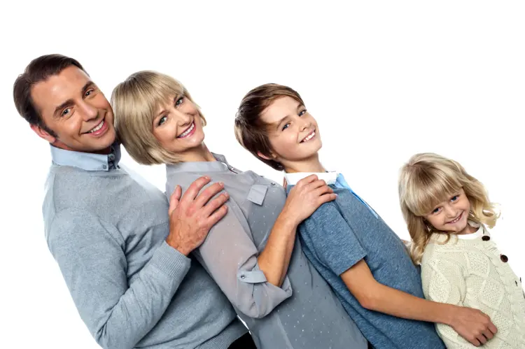 Happy Family Portrait