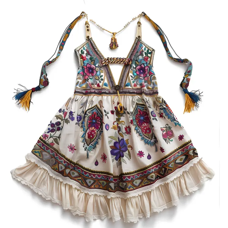 Bohemian Short Floral Dress