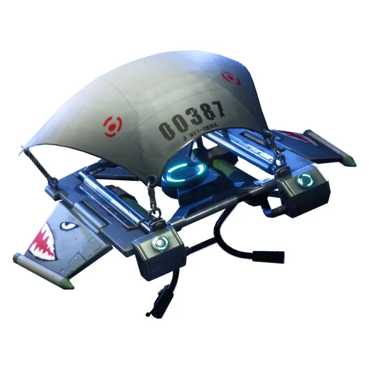 Fortnite Glider with Shark Design
