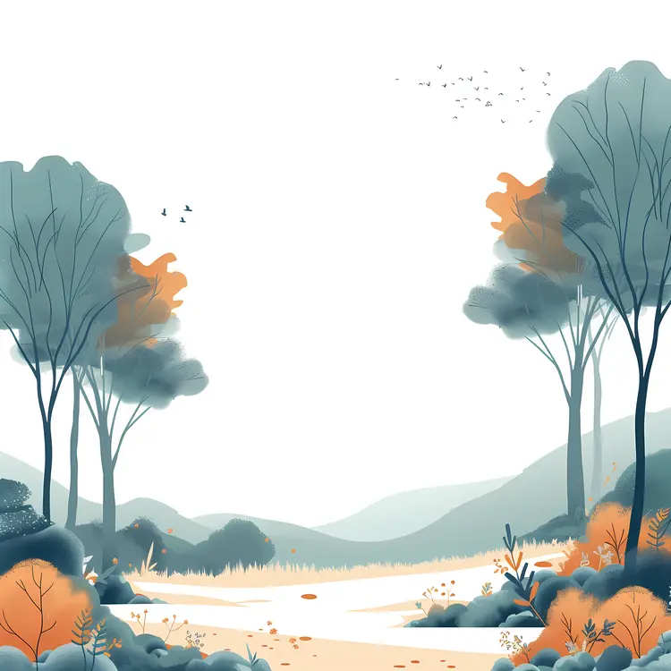 Serene Forest Path with Lush Greenery