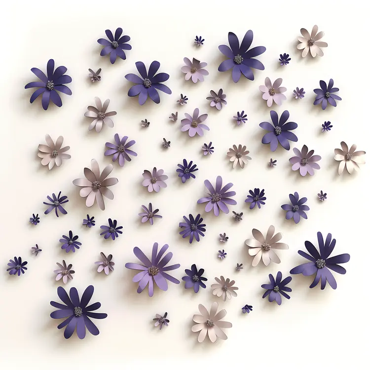 Purple Flowers Arrangement