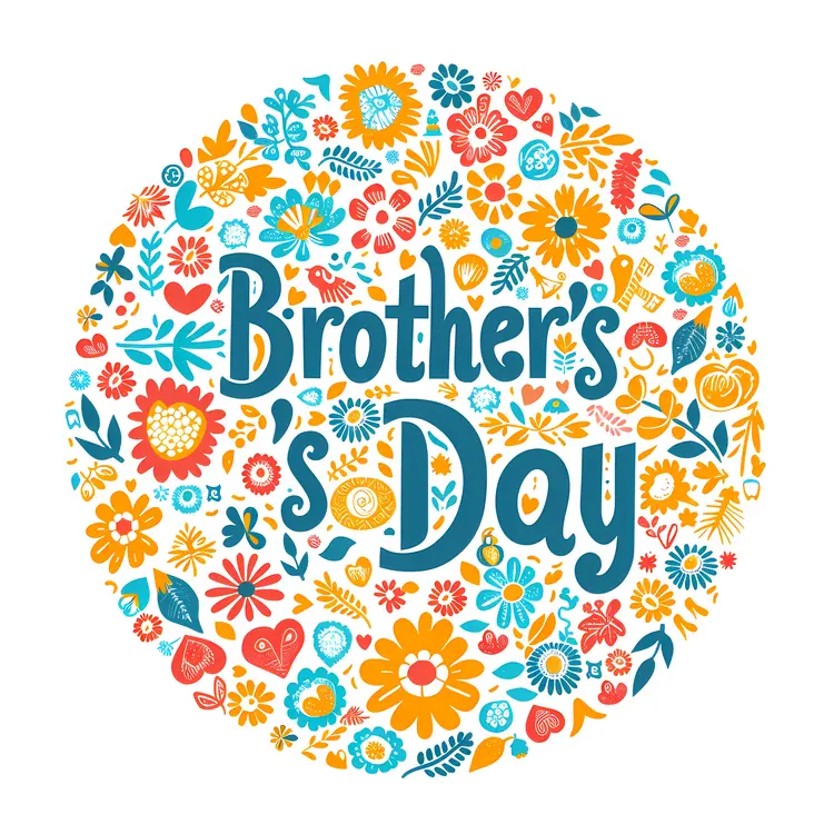 Brother's Day Celebration with Flowers