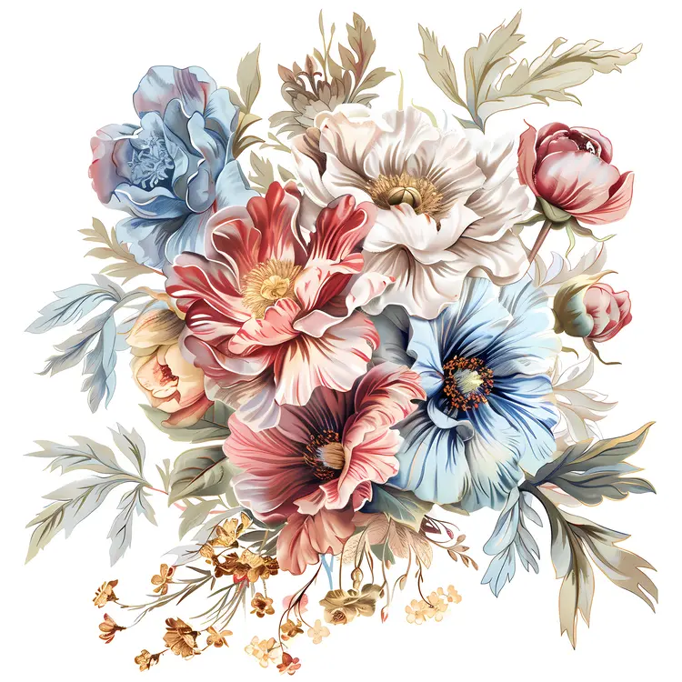 Colorful Floral Bouquet