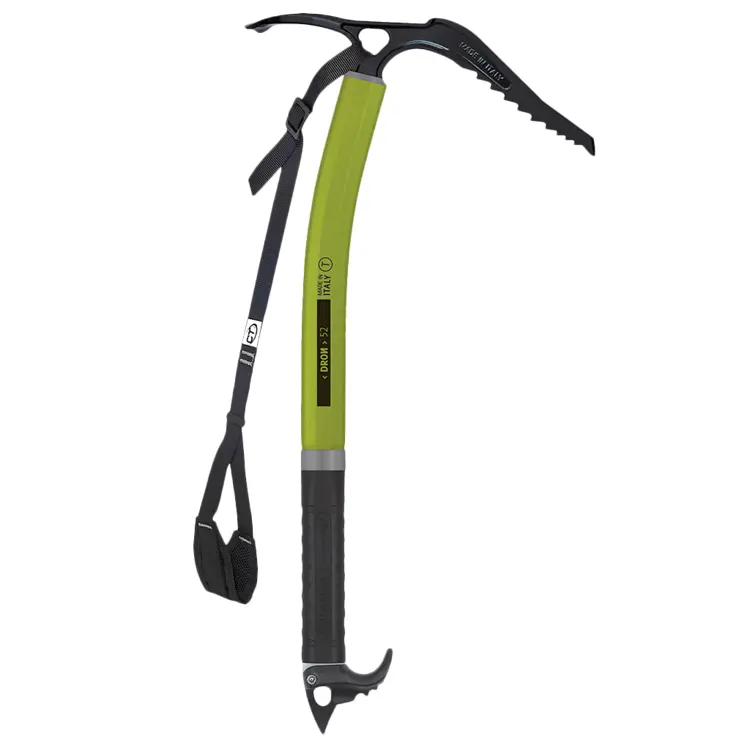 Green Ice Axe for Climbing