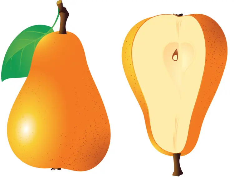 Juicy Orange Pear