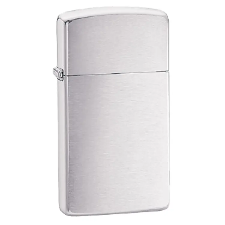 Silver Flip-Top Lighter for Ignition