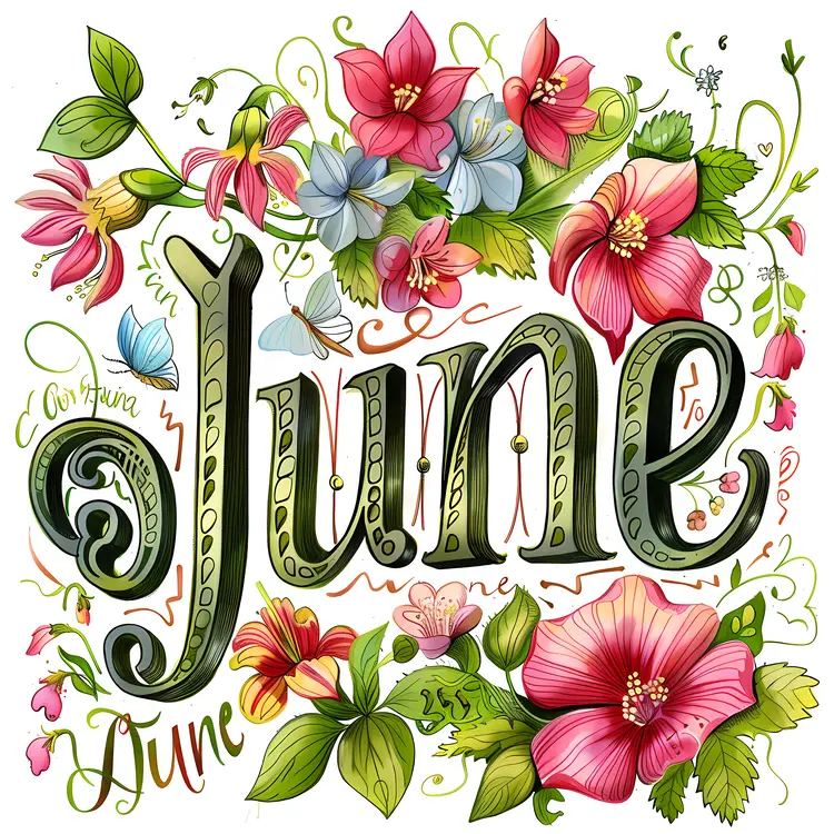 June with Floral Design