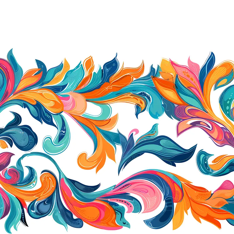 Colorful Swirls Pattern