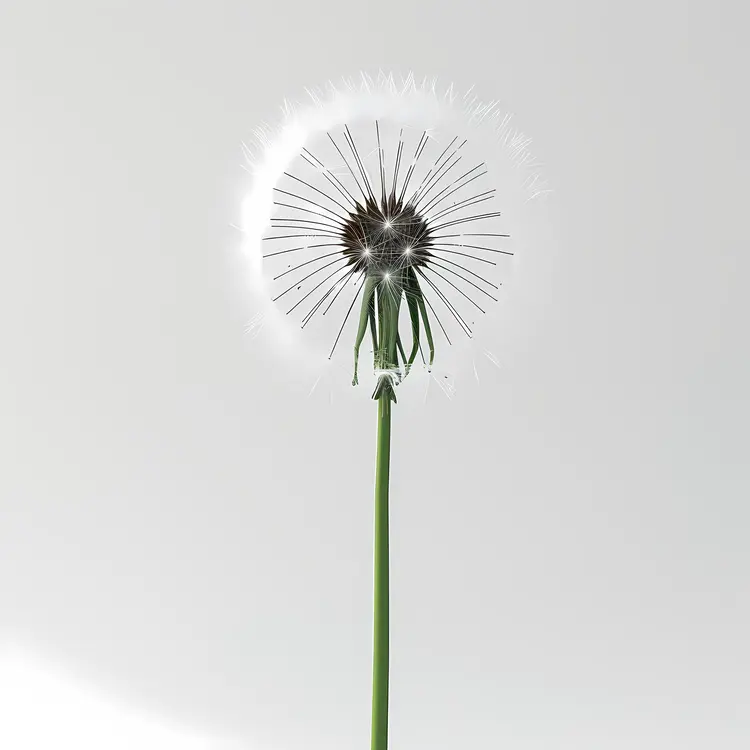 Dandelion with Seeds