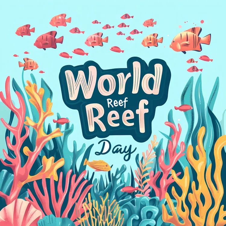 Underwater Scene for World Reef Day