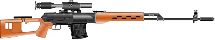 Sniper Rifle with Scope