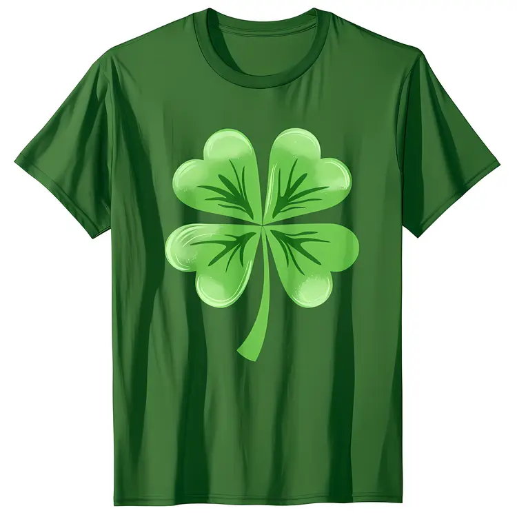 Detailed Green Shamrock