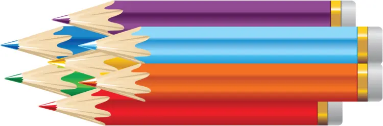 Colorful Pencils for Art and Drawing