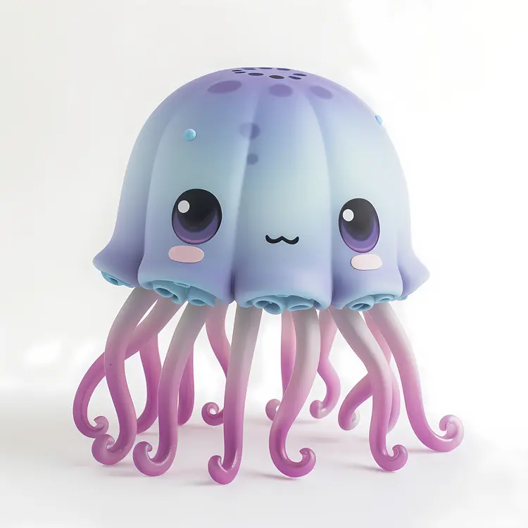 Cute Purple Jellyfish