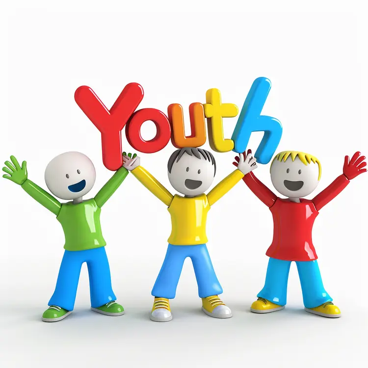 Colorful Youth Celebration Illustration