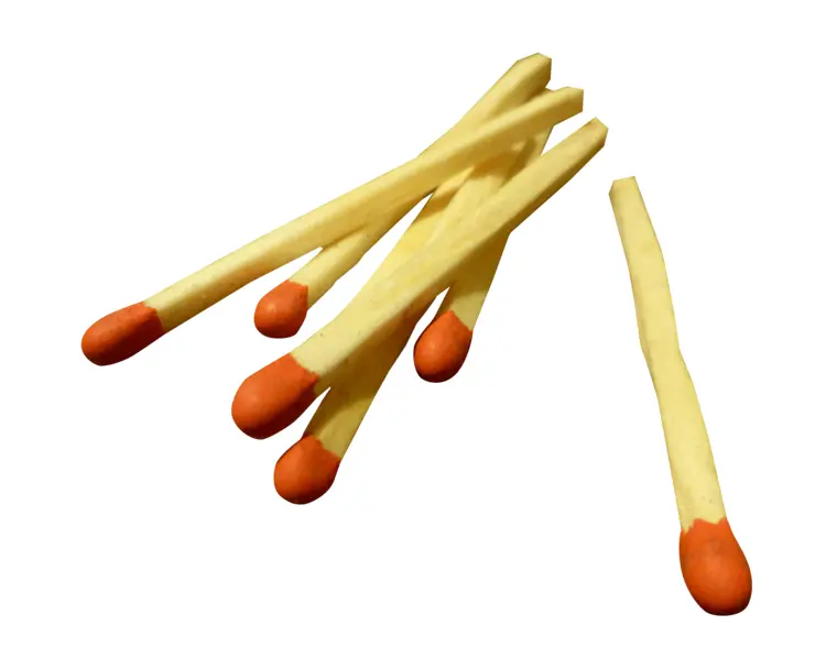 Wooden Matches for Igniting Fire