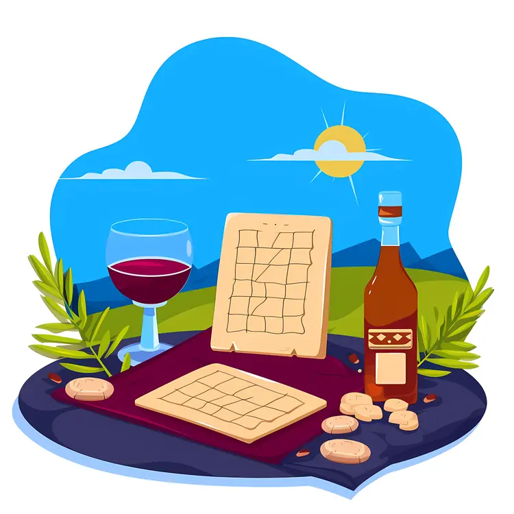 Wine and Crackers with Cheese