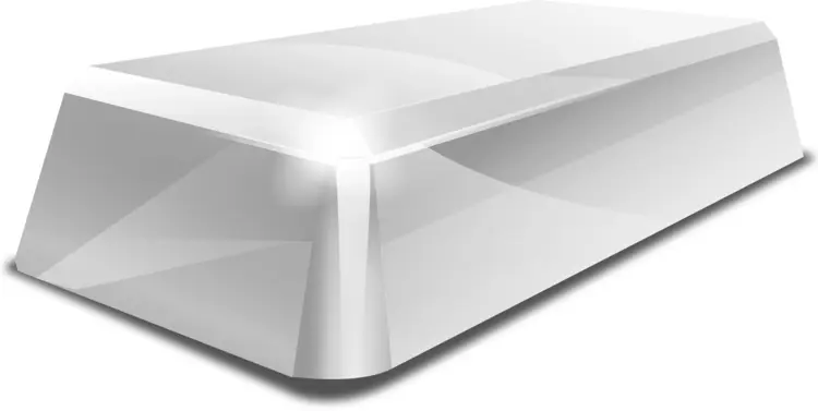 Shiny Silver Bar