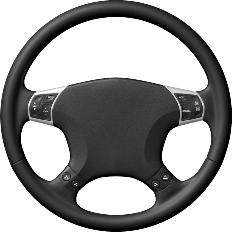 Black Steering Wheel for Cars