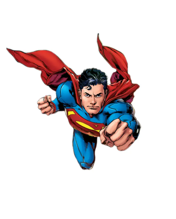 Superman Flying Forward