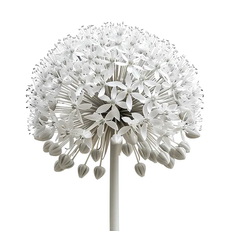 White Flower Blooming
