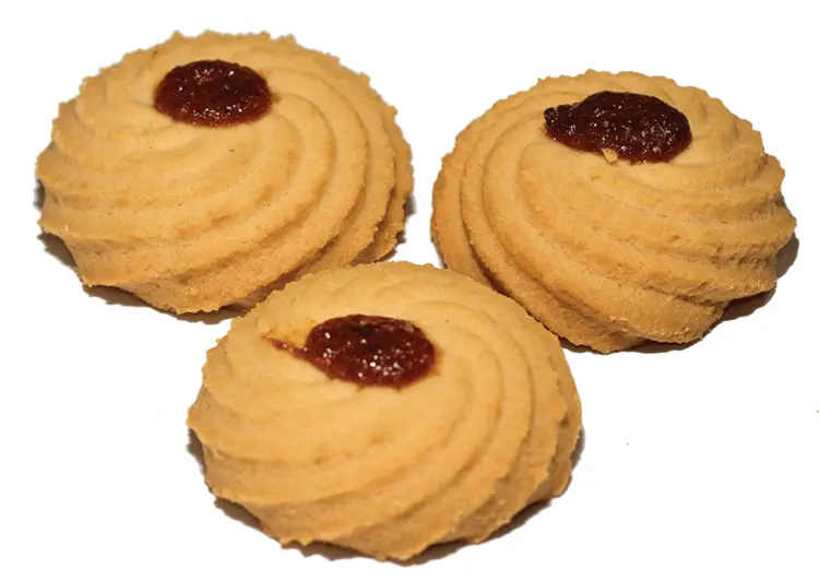 Delicious Cookies with Jam Center